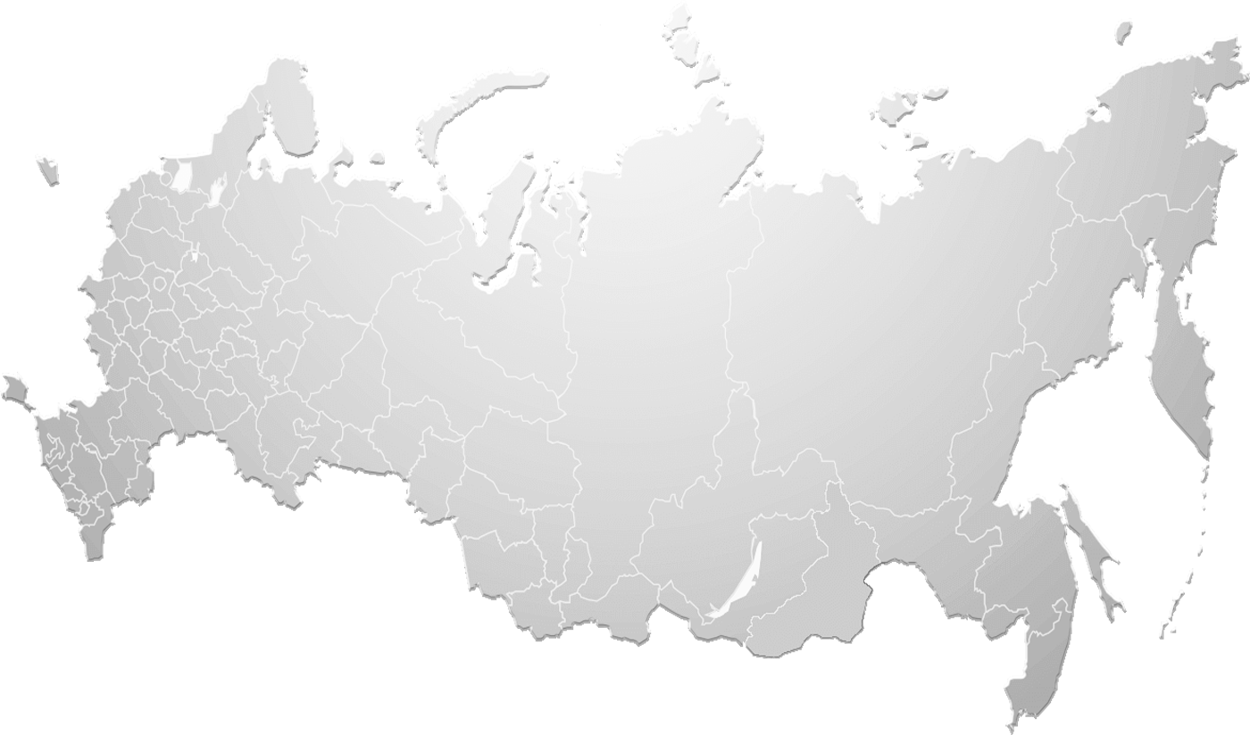 Карта покрытия MegaFon NetByNet WiFire в регионах России.